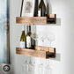 Wall-Mounted Wooden Holder