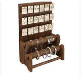 Wooden Jewelry Display Stand