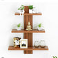 Tiered Wooden Shelf