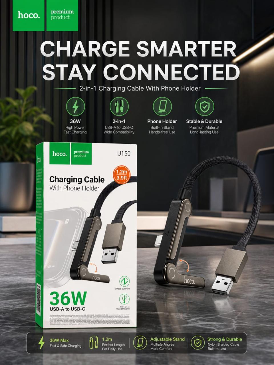 CHARGE SMARTER STAY CONNECTED