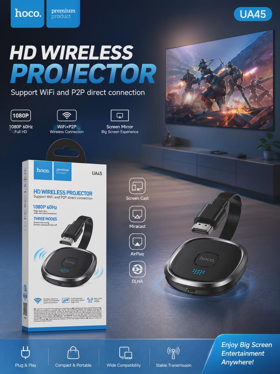 HD WIRELESS PROJECTOR