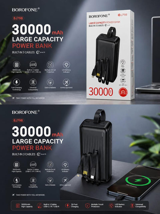 30000mAh LARGE CAPACITY POWER BANK