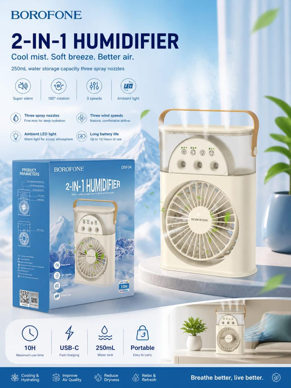 2-IN1 HUMIDIFIER
