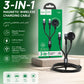 3-in1 Magnetic wireless charging cable