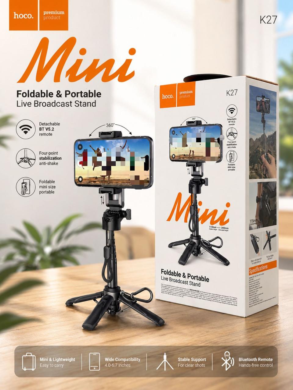 Mini foldable & portable