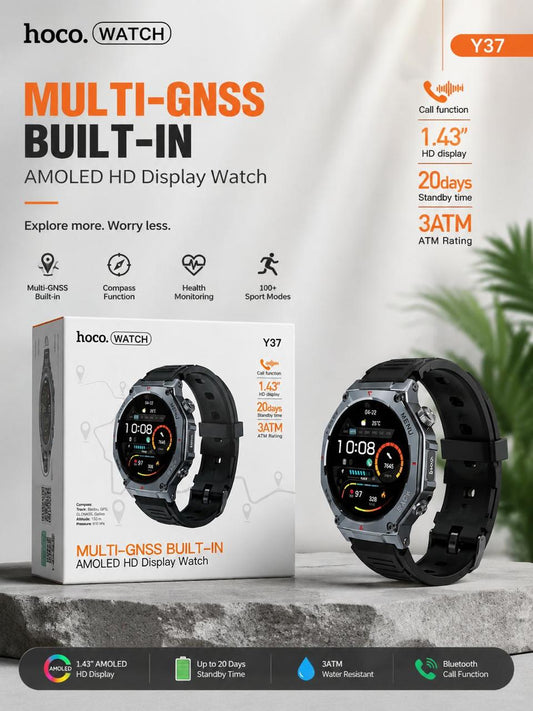 AMOLED HD Display Watch
