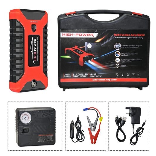 PORTABLE CAR JUMP STARTER - 10000A Peak