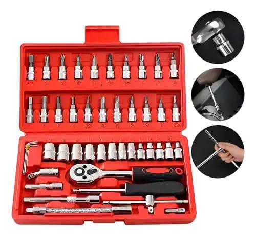1/4- Inch Socket Set - 46 pieces