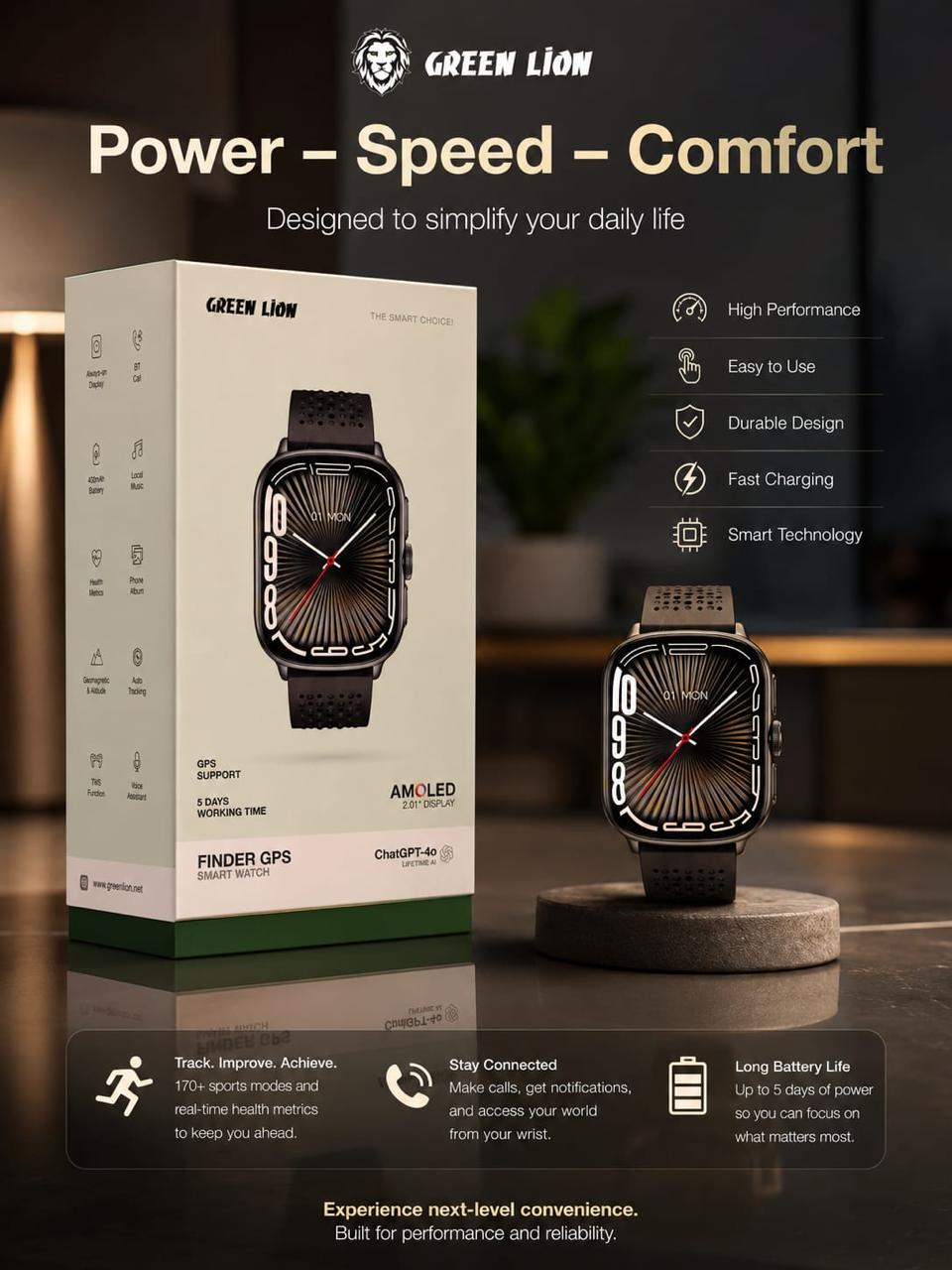 Smart watch Life time AI