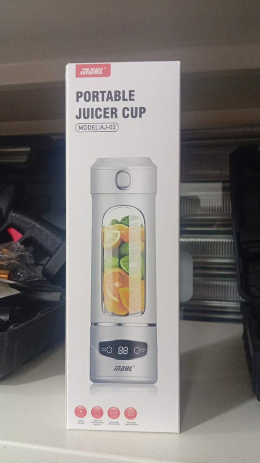 Portable juicer cup
