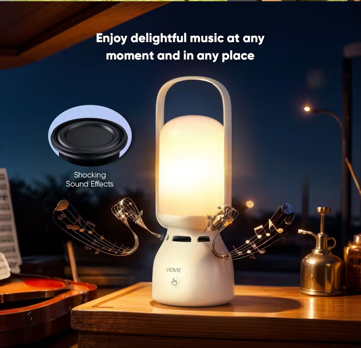 Breathing light speaker