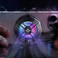 Mobile phone ice wing magnetic radiator