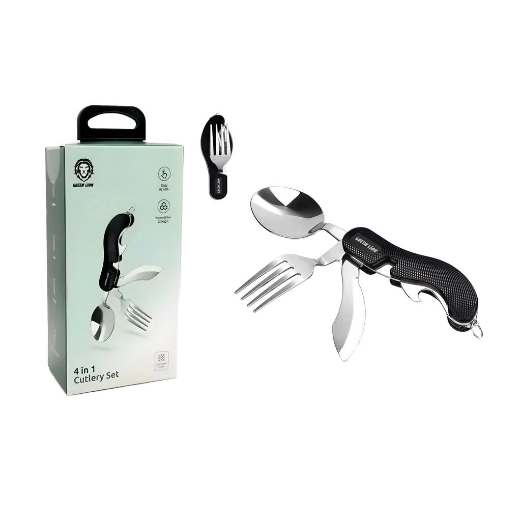 green lion 4 in 1 cutlery set