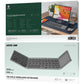 Green Lion Tri-Fold Wireless Keyboard Scissor-Switch Structure - Gray