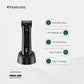 Green Lion Sensitive Area Trimmer 2 - Black